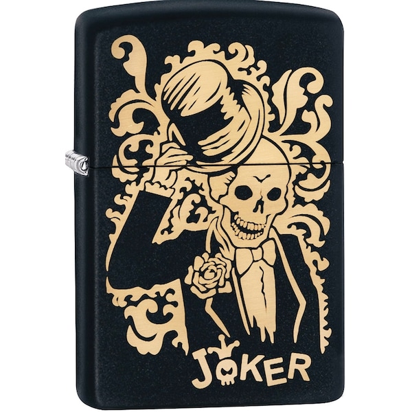 Zippo 2024 Zippo Joker Black Matte ZIP-29632 - main
